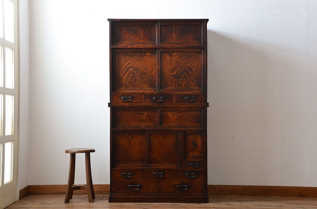 味わい深い小さな骨董家具　箪笥　アンティーク 公式】アンティーク家具ラフジュ工房商品詳細ページアンティーク