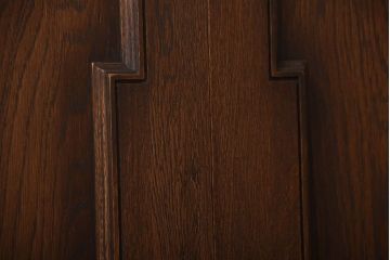 中古　永田良介商店製!優美でおしゃれな高級引き戸2枚セット(1)