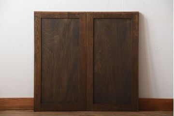 中古　永田良介商店製!優美でおしゃれな高級引き戸2枚セット(1)