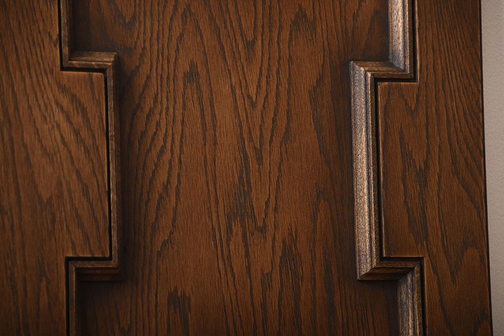 中古　永田良介商店製!優美でおしゃれな高級引き戸2枚セット(2)