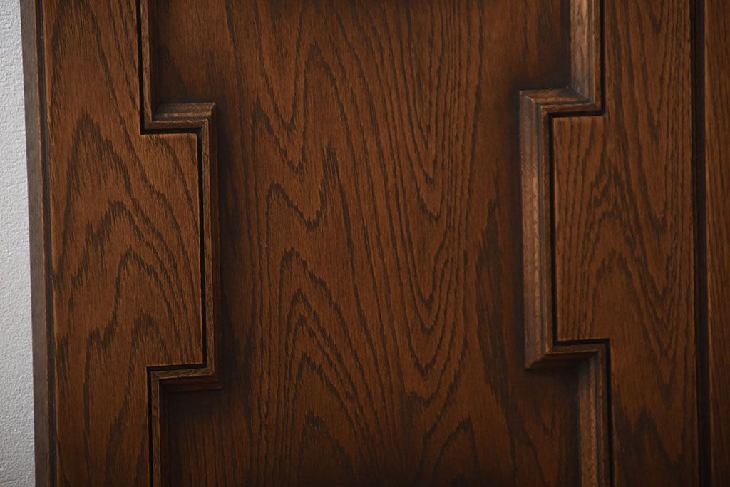 中古　永田良介商店製!優美でおしゃれな高級引き戸2枚セット(2)