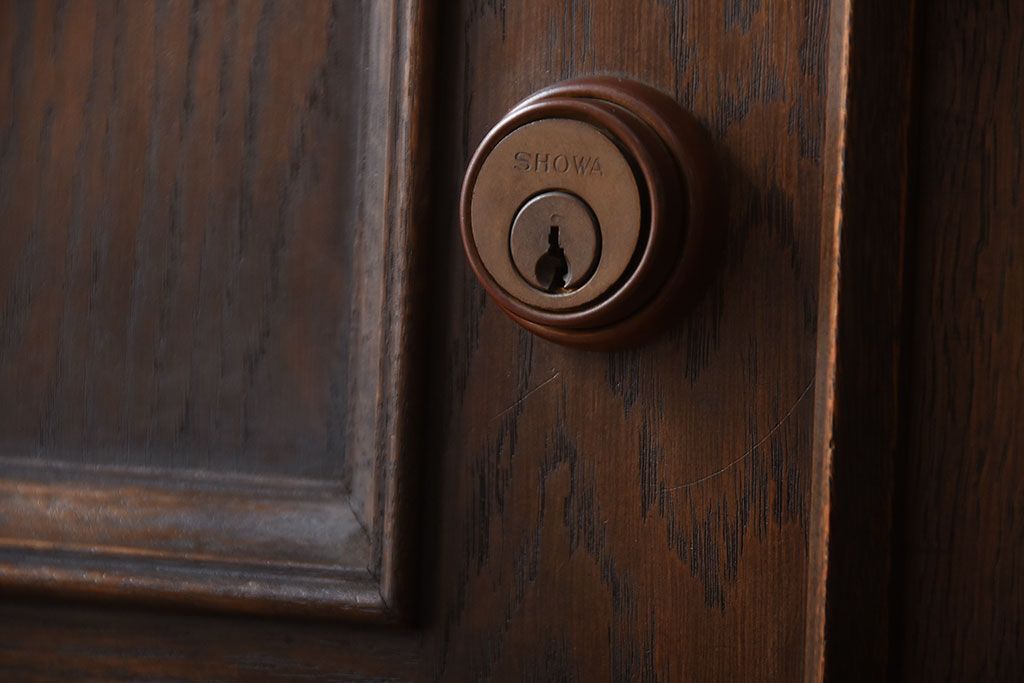 中古　両開き　永田良介商店製　高級品　上品でお洒落な親子ドア