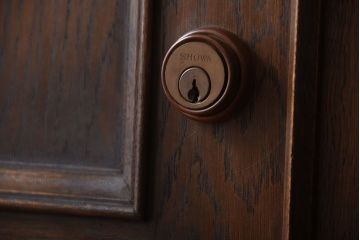 中古　両開き　永田良介商店製　高級品　上品でお洒落な親子ドア