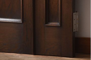 中古　両開き　永田良介商店製　高級品　上品でお洒落な親子ドア