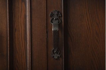 中古　両開き　永田良介商店製　高級品　上品でお洒落な親子ドア