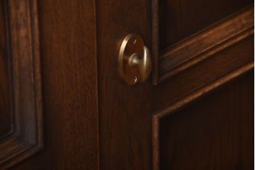 中古　両開き　永田良介商店製　高級品　上品でお洒落な親子ドア