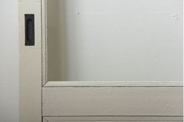 アンティーク　店舗にぴったり!背の高いペイント引き戸3枚セット