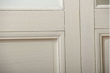 アンティーク　店舗にぴったり!背の高いペイント引き戸3枚セット