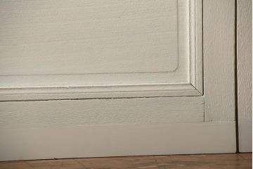 アンティーク　店舗にぴったり!背の高いペイント引き戸3枚セット