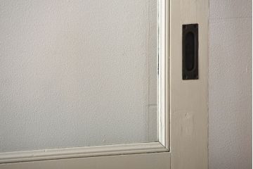 アンティーク　店舗にぴったり!背の高いペイント引き戸3枚セット