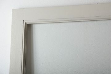 アンティーク　店舗にぴったり!背の高いペイント引き戸2枚セット