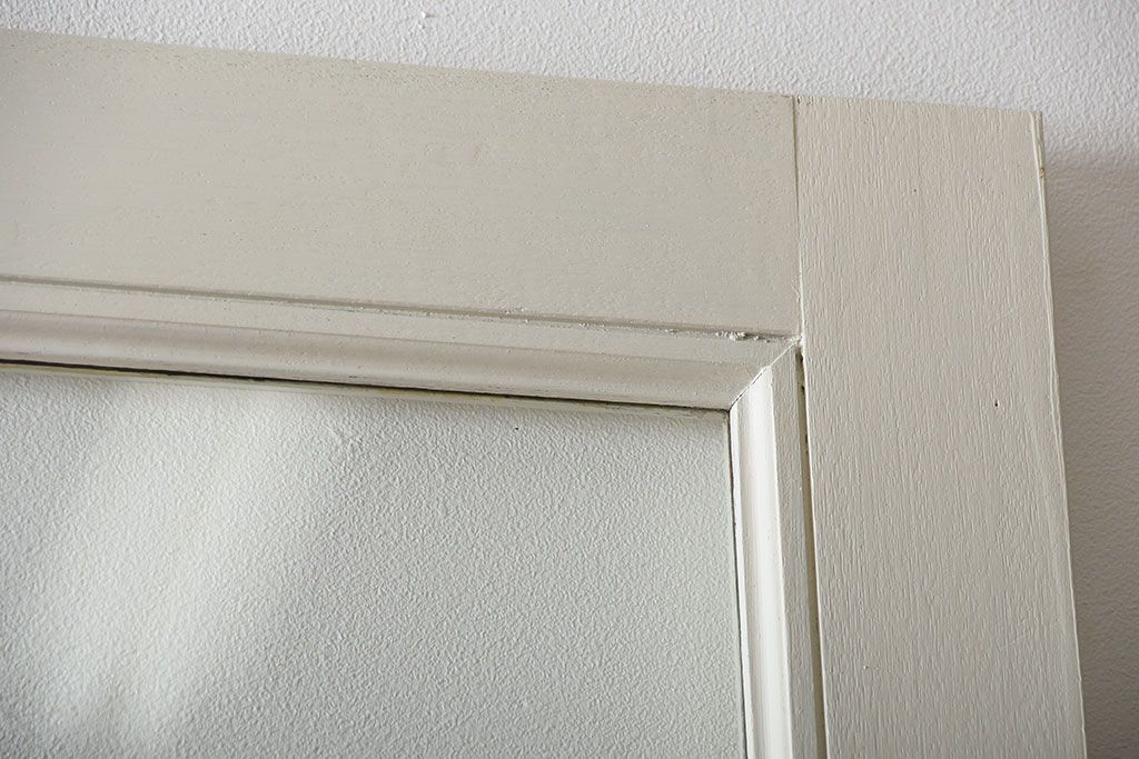 アンティーク　店舗にぴったり!背の高いペイント引き戸2枚セット