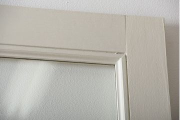 アンティーク　店舗にぴったり!背の高いペイント引き戸2枚セット