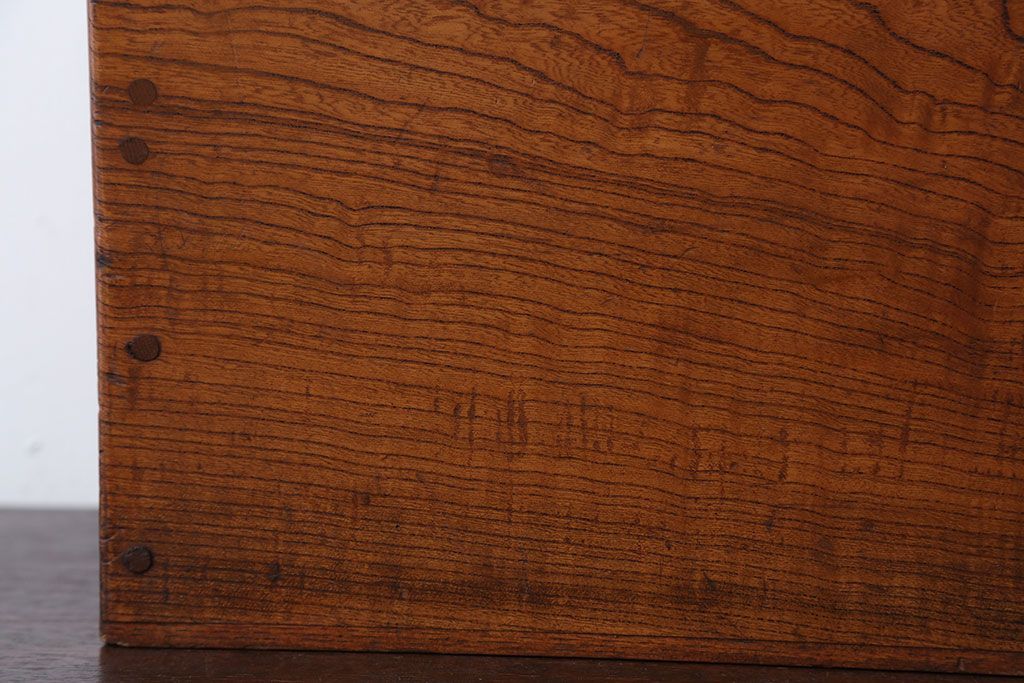 アンティーク雑貨　アンティーク　古い木製の収納箱(小箱・収納ケース)