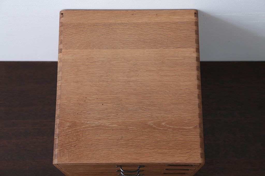 アンティーク家具　和製アンティーク　ネームプレート!古い木製の小引き出し