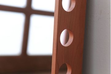 アンティーク雑貨　中古　イタリア製　ポラダ(porada)社の壁掛けミラー(鏡)箱付き(定価約6万円)