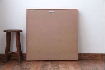 アンティーク雑貨　中古　イタリア製　ポラダ(porada)社の壁掛けミラー(鏡)箱付き(定価約6万円)