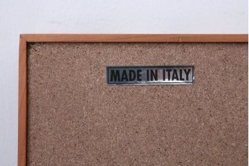 アンティーク雑貨　中古　イタリア製　ポラダ(porada)社の壁掛けミラー(鏡)箱付き(定価約6万円)