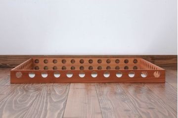 アンティーク雑貨　中古　イタリア製　ポラダ(porada)社の壁掛けミラー(鏡)箱付き(定価約6万円)