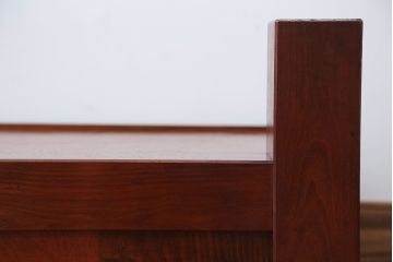 アンティーク雑貨　和製アンティーク　古い栗材と欅材の置床(飾り台・ディスプレイ台)