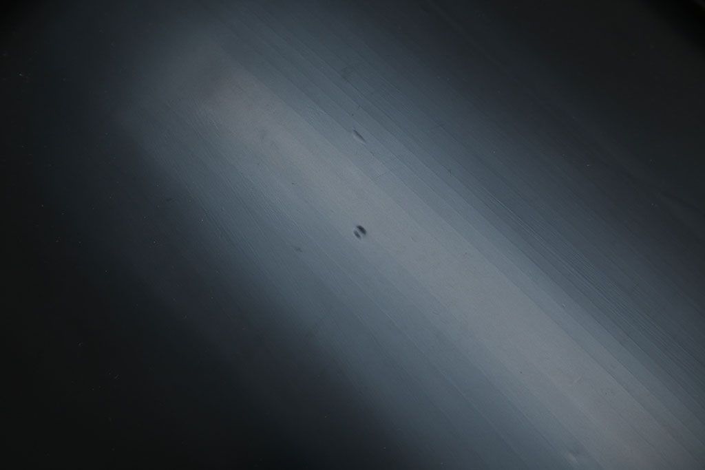 アンティーク雑貨　古民具・骨董　大正〜昭和初期・木製折り畳み膳2客(黒漆)