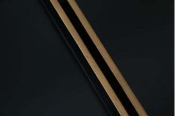 アンティーク雑貨　古民具・骨董　大正〜昭和初期・木製折り畳み膳2客(黒漆)