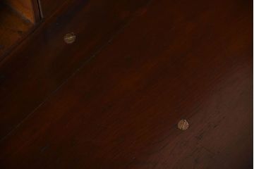 アンティーク家具　アンティーク　古いナラ材のロールトップデスク