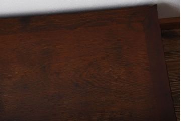 レトロ家具　アンティーク　古いナラ材のレトロでかわいい文机
