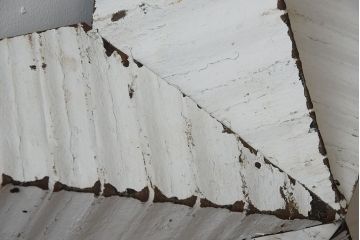 アンティーク雑貨　アメリカビンテージ　特大サイズ!古いアイアン製の大きな壁掛け星形ブリキオーナメント