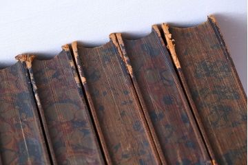 アンティーク雑貨　アンティーク　1899年古い洋書8冊セット(古書・アトリエ)