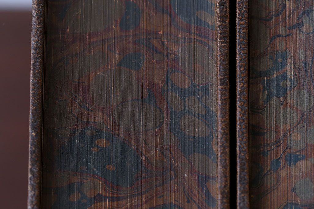 アンティーク雑貨　アンティーク　1899年古い洋書8冊セット(古書・アトリエ)