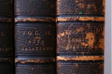 アンティーク雑貨　アンティーク　1899年古い洋書8冊セット(古書・アトリエ)