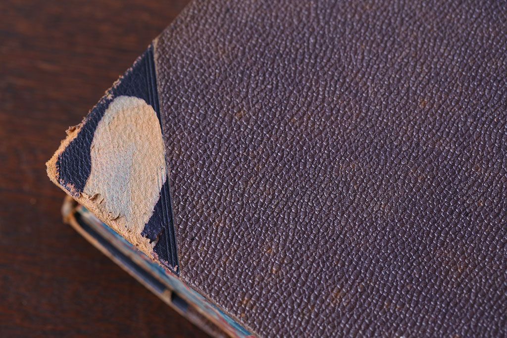 アンティーク雑貨　アンティーク　1899年古い洋書8冊セット(古書・アトリエ)