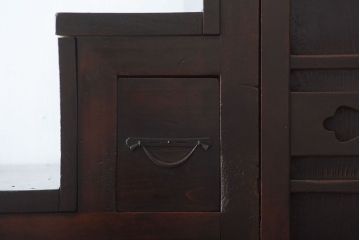 アンティーク家具　古民具・骨董　古い和製アンティーク階段箪笥