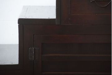 アンティーク家具　古民具・骨董　古い和製アンティーク階段箪笥