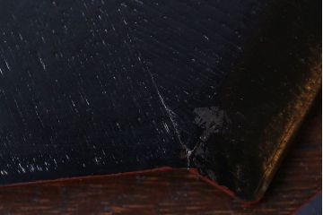 アンティーク雑貨　東西大家作画・菓子盆5枚セット(大観、玉堂など銘々盆)