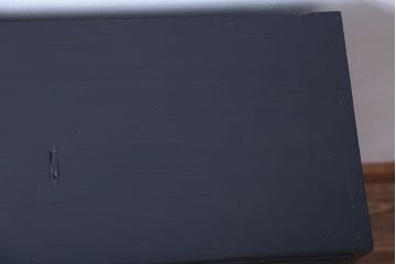 アンティーク家具　アンティークペイント　ネームプレート付き17杯ドロワー(引き出し・チェスト)