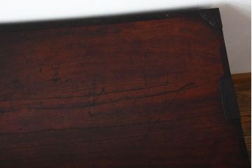 アンティーク家具　古民具・骨董　江戸時代　木の質感が味わい深い小箪笥