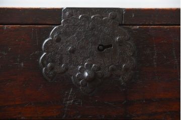 アンティーク家具　古民具・骨董　江戸時代　木の質感が味わい深い小箪笥