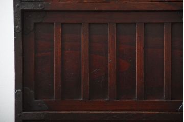 アンティーク家具　古民具・骨董　江戸時代　木の質感が味わい深い小箪笥