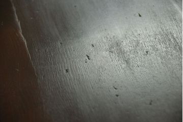 アンティーク家具　和製アンティーク　高級品!古いナラ材の両袖机(デスク)