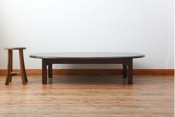 中古　美品!北海道民芸家具のシンプルで上品な座卓(定価約20万円)