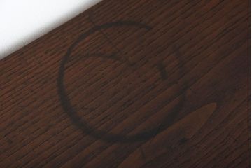 アンティーク家具　古民具・骨董　総栗材のモダンなアンティーク文机