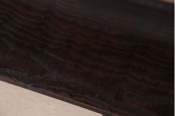 アンティーク家具　古民具・骨董　高級品!古い栗材の和風な引き戸付き飾り棚