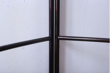 アンティーク雑貨　古民具・骨董　和モダンスタイル!鶴の屏風衣桁