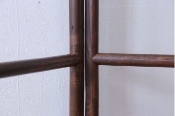 アンティーク雑貨　古民具・骨董　和モダンスタイル!古い木製のシンプルな衣桁
