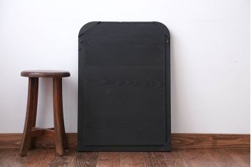 アンティーク雑貨　アンティークペイント　和製アンティークの壁掛け鏡