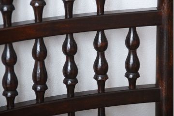 中古　松本民芸家具　21型スピンドルアームチェア(定価14万円)