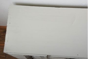 アンティーク家具　アンティークペイント　ネームプレート付き!おしゃれな17杯ドロワー