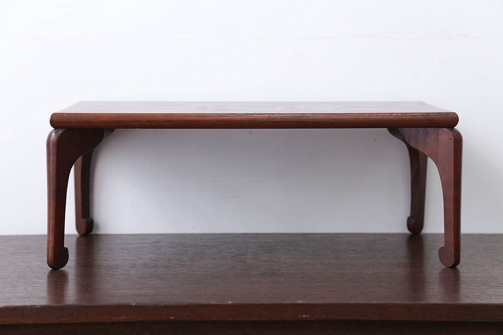 アンティーク雑貨　古民具・骨董　古い木製のモダンな花台